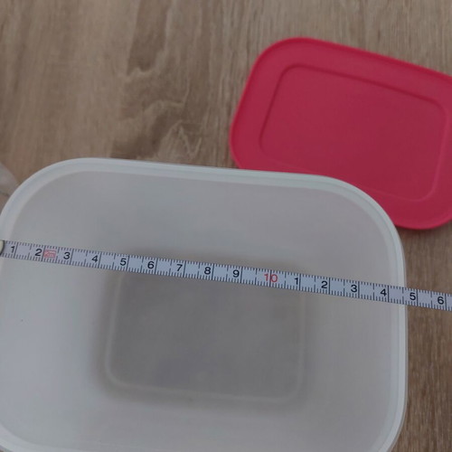 Tupperware Freezer Container 1.1L New with Red Lid