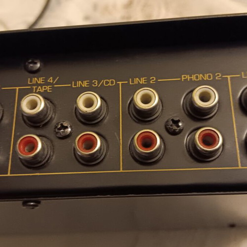 Delta 4+2 Channel Mixer used with clean potentiometers and tone control