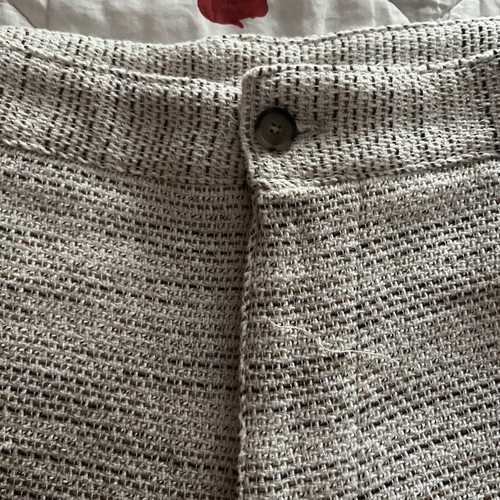 Zara men's shorts, white, size L