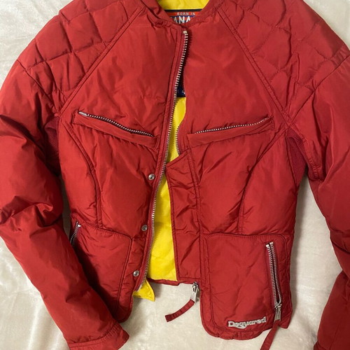 Dsquared jacket size M like new, red