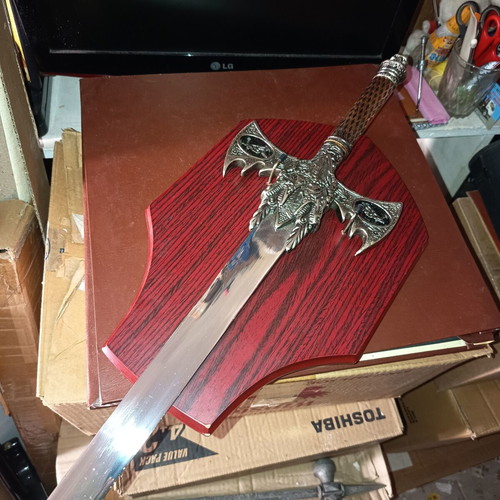 Decorative Gothic Sword stainless, like new