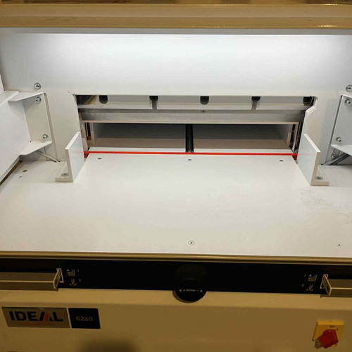 Ideal 5260 Electric Professional Guillotine Cutter like new