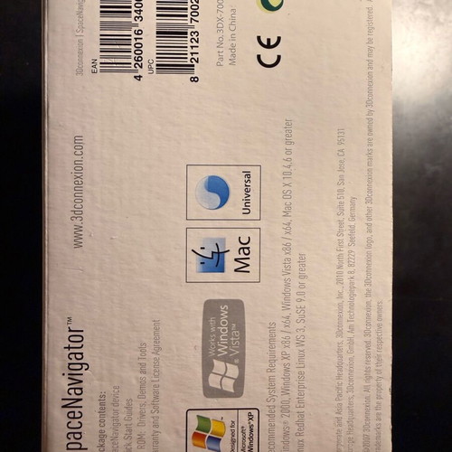 3Dconnexion SpaceNavigator 3D mouse like new