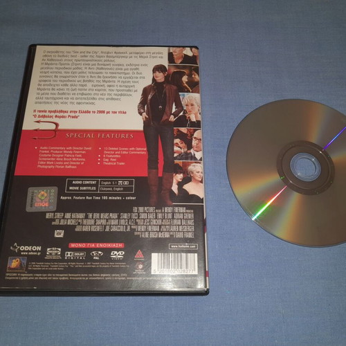 The Devil Wears Prada DVD used, comedy with subtitles