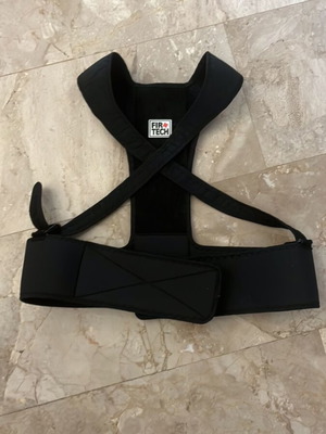 Back support vest for correct posture, size large