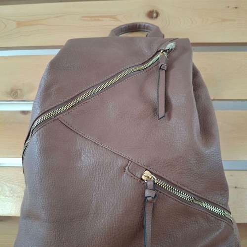 Backpack like new, beige and brown, large capacity