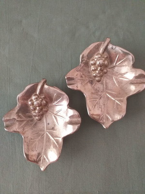 Vintage διακοσμητικά σταχτοδοχεία μεταχειρισμένα, σετ 2