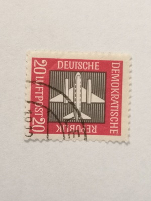 German stamp used