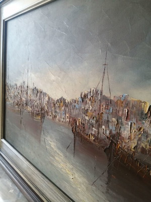 Painting by Th. Gkionis used, dimensions 94x74