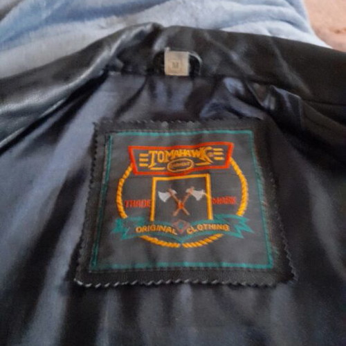 Tomahawk leather women's jacket like new, missing one button