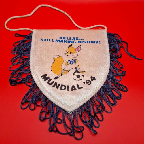 Collectible Greece National Football Team Mundial '94 Banner like new