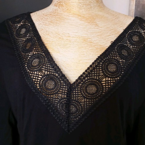 Lascana Women's Black Blouse Like New, Size M/L