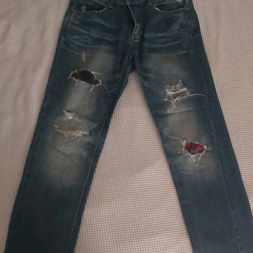Women's straight leg jeans Pull and Bear used, size 36