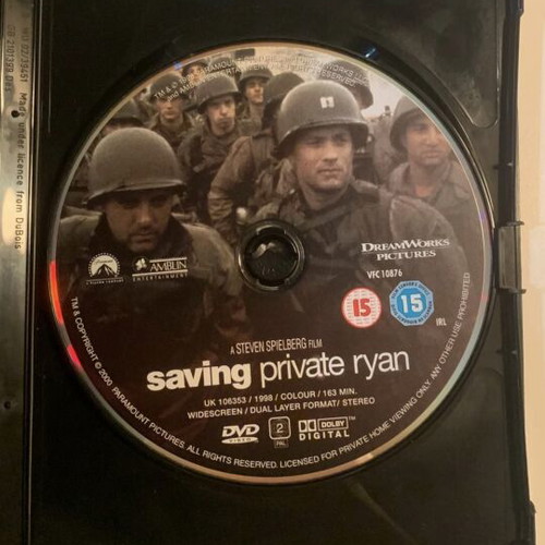 Saving Private Ryan DVD, περιπέτεια δράμα