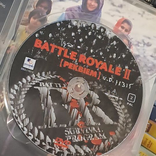 Battle Royale 2 DVD like new, authentic collectible with subtitles