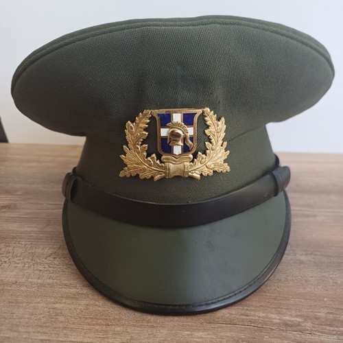 Greek Army Officer's Cap 1973-74 used, good condition
