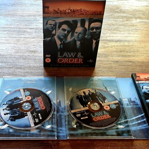 Law & Order The First Year DVD Collection Season 1 like new