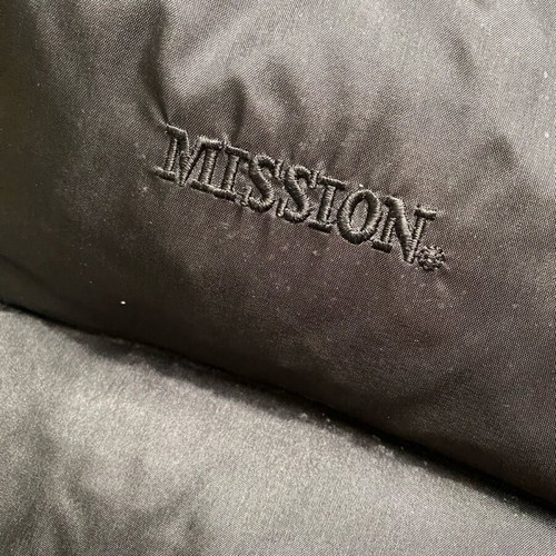 Men's down jacket like new, black, size M