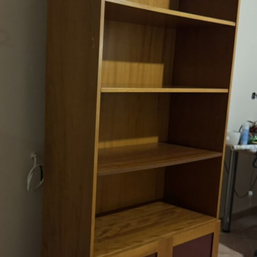 Living room unit with cupboard and 3 shelves