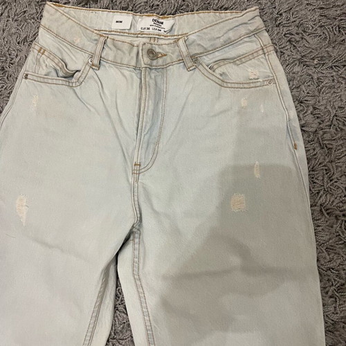 Bershka Mom Denim jeans light blue unused