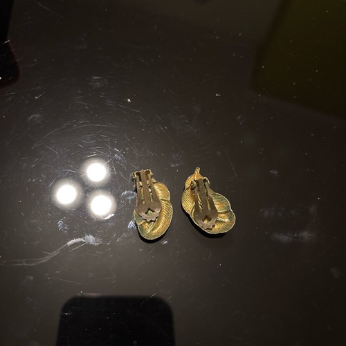 Earrings used, missing blue stones