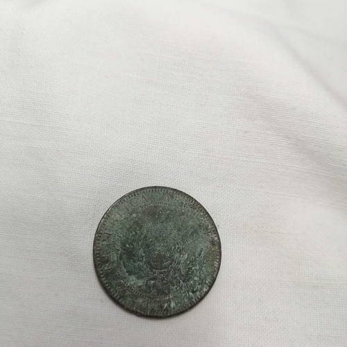 Dos Centavos Argentina 1891 coin used