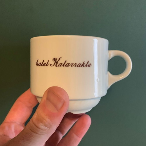 Katarraktes Edessa Collectible Mug used from closed hotel