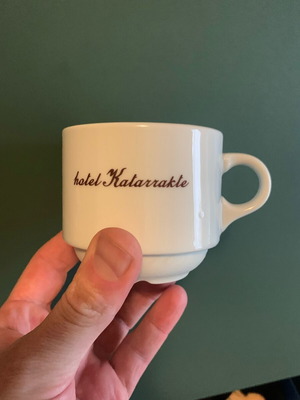 Katarraktes Edessa Collectible Mug used from closed hotel