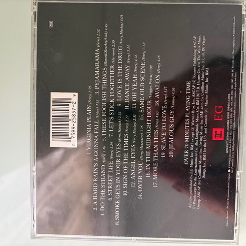 Street Life CD used by Bryan Ferry and Roxy Music, Rock