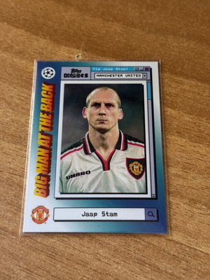 Κάρτα Topps Decades 1990s Jaap Stam - Manchester United, καινούργια