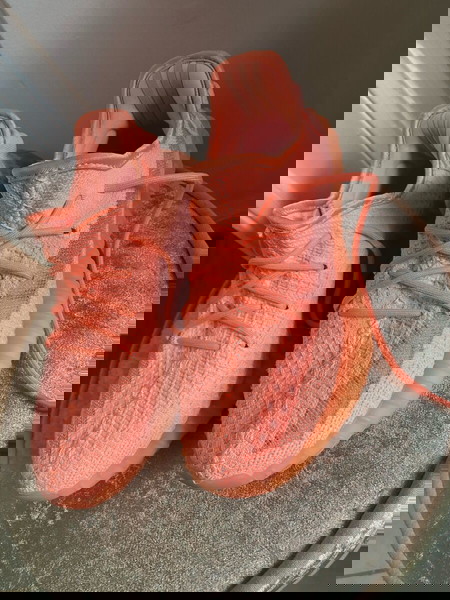 adidas Yeezy boost 350 v2 pink glow in dark 37 1/4