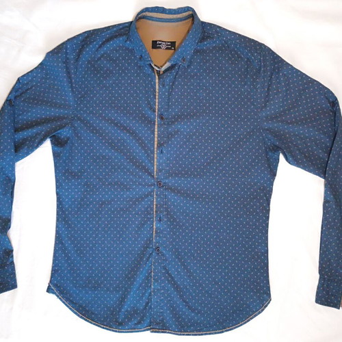 Long-sleeve shirt like new, blue, size L