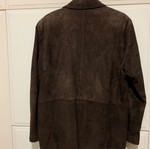 McGregor men's brown three-button suede jacket used