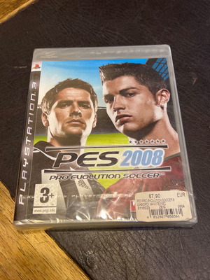 PES 2008 Pro Evolution Soccer used for Sony PlayStation