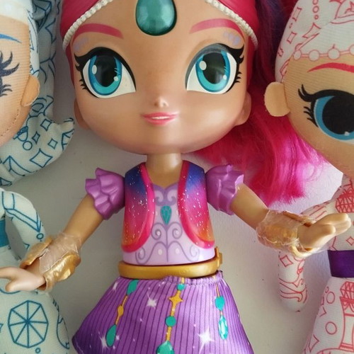 Shimmer and Shine 3 dolls used, pack