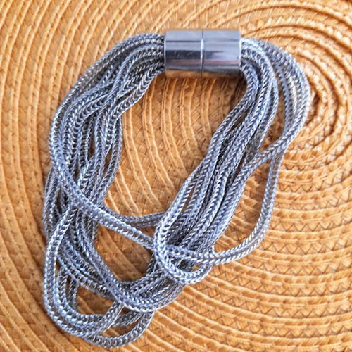 Edblad stainless steel bracelet like new, length 19 cm