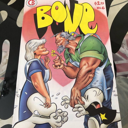 Bone 6 Jeff Smith cartoon book mint 5th printing 1994