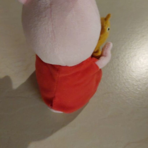 Peppa Pig Ty plush bear 20cm like new