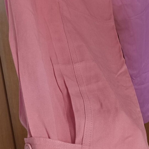 Cargo pants Vassia Kostara pink like new, airy, lightweight