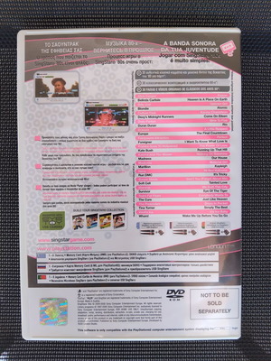 SingStar '80s PS2 game