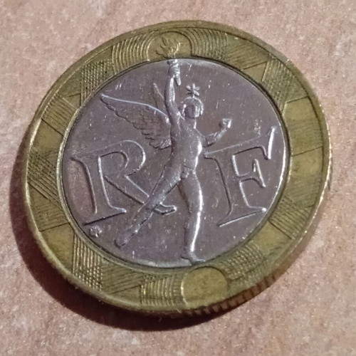 10 Francs Spirit of Bastille Coin 1990 new