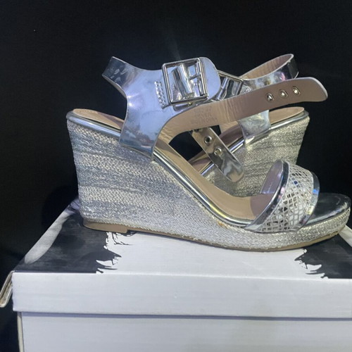 A.L.E. Silver Women's Pumps like new, size 37