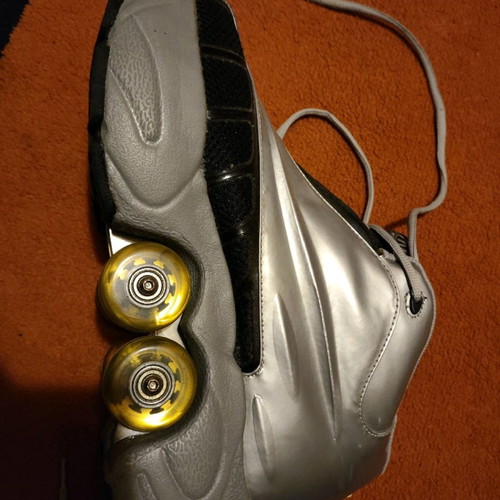 Quad Rollers four-wheelers like new, size 43