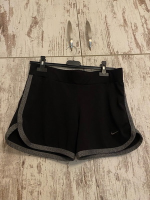 Nike Running Shorts black with grey trim like new