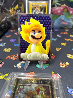 Super Mario Panini αυτοκόλλητο 37 ολογραφικό σε άριστη κατάσταση