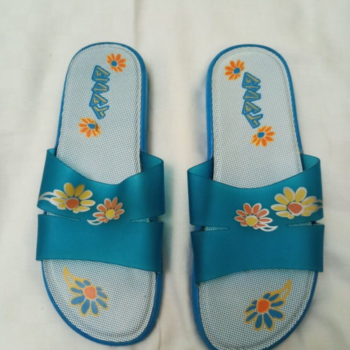 Summer slippers like new, size 37, colorful shades
