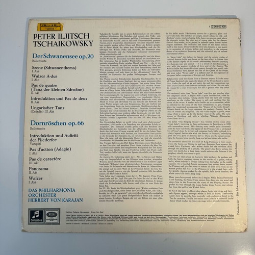 Schwanensee - Dornroschen vinyl used, classical music