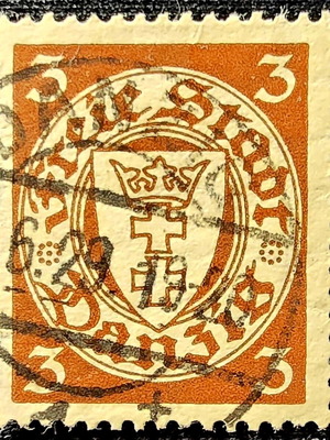 Danzig 1924 stamp used