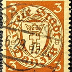 Danzig 1924 stamp used