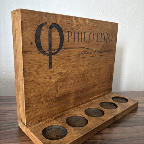 Philotimo Wooden Stand for Organization, like new